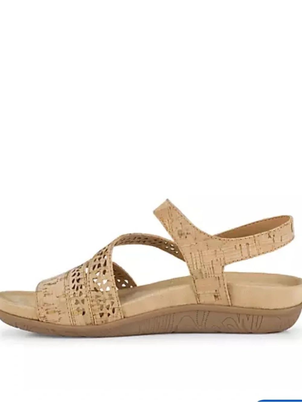 Baretraps Comfort Sandals Womens 7 cork beige Jinna shoes